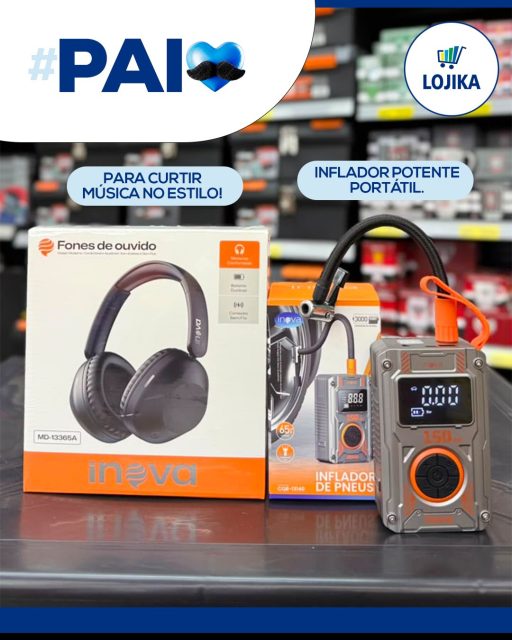 💙👨🏻 SEU PAI É ÚNICO. O PRESENTE DELE TAMBÉM PRECISA SER!

Não importa qual é o estilo do seu paizão, o presente que vai arrancar aquele sorriso sincero e surpreender de verdade está aqui. Preparamos uma seleção imbatível para celebrar quem sempre esteve ao seu lado!

💳 Tudo em até 12x sem juros no cartão!

📍 R. Amando de Barros, 1105 – Centro, Botucatu – SP
⏰ Todos os dias até as 22h (inclusive domingos e feriados)

#PAI #DiaDosPais #Lojika #PresenteParaPai #12xSemJuros #Botucatu #ComprasBotucatu